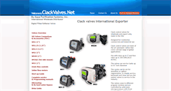 Desktop Screenshot of clackvalves.net