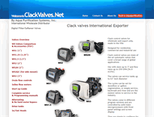 Tablet Screenshot of clackvalves.net